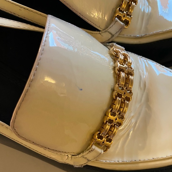 EUC Tory Burch Perrine Heeled Loafers - Picture 9 of 11